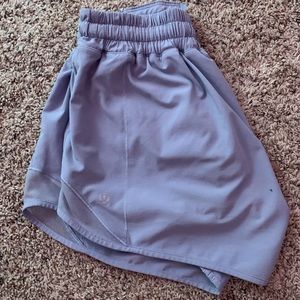purple lululemon shorts 4 inch inseam